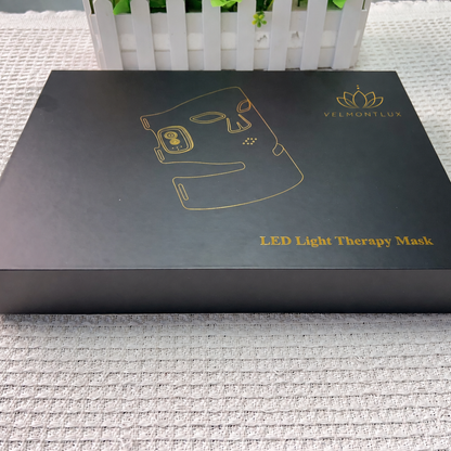 LED Face & Neck Light Therapy Mask – 4-Mode LUMINA™