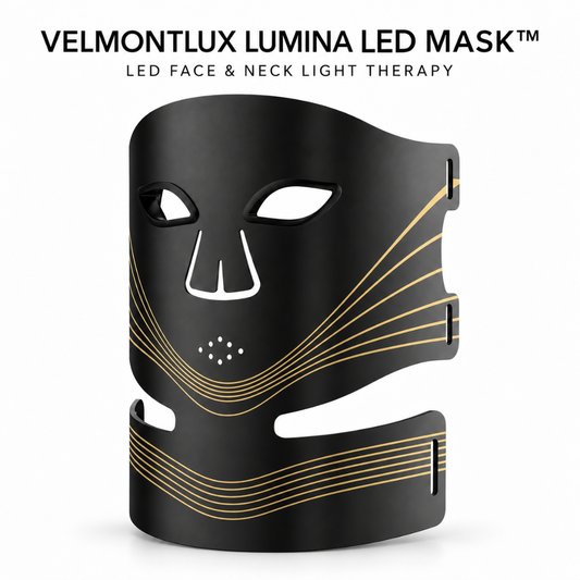 LED Face & Neck Light Therapy Mask – 4-Mode LUMINA™